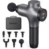 Mebak 3 Pistola Massaggio Muscolare Professionale Pistola Massaggiante Massage Gun Tessuto Profondo Corpo Sollievo Dolore Elettrico Silenzioso Massaggiatore 3200RPM 7 Testa 5 Velocità 12mm Ampiezza