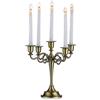 Sziqiqi Candeliere nozze, Candeliere candelabro In lega di zinco, Candeliere della cena a lume di candela, ornamento casa creativo, Bronzo