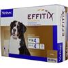Vetoquinol Italia Effitix Spot On Antiparassitario 4 Pipette 402 +3600 Mg