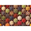 Schatzmix - Targa in metallo con spezie in ciotole, 20 x 30 cm, decorazione tin Sign, in lamiera, multicolore, 20 x 30 cm