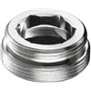 PIANA - RIDUZIONE MASCHIO M 24X1 / M 22X1 IN OTTONE CROMATO 0682