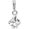 InCollections 0010201668340 - Pendente da donna con zirconia cubica, argento sterling 925