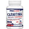 PROLABS Carnitina 90 Compresse L-Carnitina Tartrato da 1 gr 1000 mg Bruciagrassi