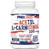 PROLABS Acetil L-Carnitina 200 cps da 200 mg. Carnitina Brucia Grassi Dimagrante