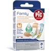 Pic Solution CEROTTO PIC STRIP FAMILY 20 PEZZI ANTIBATTERICO CON TAMPONE