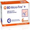 Corman AGO PER PENNA DA INSULINA BD MICROFINE GAUGE 31 6MM 100 PEZZI