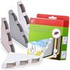 SWISSINNO Trappola Decorativa per Mosche da Finestra - Set da 4 Trappole Adesive Trasparenti - Design Elegante e Discreto - Facile da Applicare - Efficace Contro le Mosche - Produzione UE