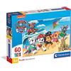 Clementoni - 26091 - Supercolor Puzzle - Paw Patrol - 60 pezzi - Made in Italy, puzzle bambini 5 anni, puzzle animali, puzzle cartoni animati, supereroi