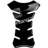 4R Quattroerre.it 18087 Protezione Serbatoio Adesivo 3D Moto Kawasaki, Nero