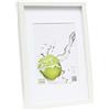 Deknudt Frames S40AK1-P1-40.0X60.0 - Portafoto Basic con passpartout, con modanatura alta, in legno/MDF, 62,7 x 42,7 x 3,5 cm, colore: bianco