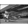 Schatzmix Blechschild Fokker D.II (vor Hangar) Metallschild Wanddeko 20x30 Tin Sign Targa di Metallo da Parete, Lamiera, Multicolore, 20x30 cm