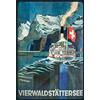 Schatzmix Blechschild Vierwaldstättersee Metallschild 20x30 cm Wanddeko Tin Sign Targa di Metallo da Parete, Lamiera, Multicolore