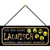 Schatzmix Targa in latta, lamiera, multicolore, 20 x 30 cm