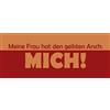 Schatzmix Blechschild Spruch Meine Frau Hat den geilsten Arsch-Mich Metallschild 20x30 cm Wanddeko Tin Sign Targa di Metallo da Parete, Lamiera, Multicolore