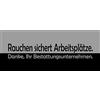 Schatzmix Blechschild Spruch Rauchen sichert Arbeitsplätze Metallschild 20x30 cm Wanddeko Tin Sign Targa di Metallo da Parete, Lamiera, Multicolore
