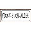Schatzmix Blechschild Spruch Fickt-Euch-AlleeMetallschild 20x30 cm Wanddeko Tin Sign Targa di Metallo da Parete, Lamiera, Multicolore