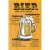 Schatzmix Blechschild Spruch Hat´s in Sich… Bier Inhalt Metallschild 20x30 cm Wanddeko Tin Sign Targa di Metallo da Parete, Lamiera, Multicolore