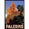 Schatzmix Blechschild Parlermo Metallschild 20x30 cm Wanddeko Tin Sign Targa di Metallo da Parete, Lamiera, Multicolore