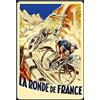 Schatzmix Blechschild La Ronde de France Metallschild Wanddeko 20x30cm Tin Sign Targa di Metallo da Parete, Lamiera, Multicolore, 20x30 cm