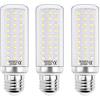 HZSANUE LED Lampadine Mais 22W, E27 Vite Edison Lampadine, 6000K Bianco Freddo, 2500LM, 180W Lampadina Incandescenza Equivalenti, Non Dimmerabile, Confezione da 3