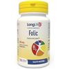 LongLife® Folic | Integratore di acido folico | 400mcg per compressa rivestita | Oltre 3 mesi di trattamento | Salute materna in gravidanza e benessere cardiovascolare | Senza glutine e vegano