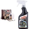 Ma-FraMafra, Charme, Kit per La Pulizia di Sedili E Cruscotti Dell'Auto & Deterjet, Detergente Sgrassatore Universale per La Pulizia delle Parti Interne Dell'Auto