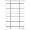 MARKIN Etichette bianche MARKIN Copiatabu permanenti 47,5x25,5 mm ang. arrotondati 44 et./foglio - conf. 100 fogli X210A406