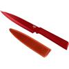 KUHN RIKON Coltello Multiuso Colori+, in Acciaio Inox, Colore: Grafite Red