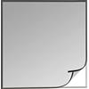 Windhager Parasole Open-Up, zanzariera, zanzariera, zanzariera, Protezione dal Calore, per finestre, con Velcro e Panno in Microfibra, 130 x 150 cm, Antracite, 03264