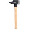 BRILLIANT TOOLS BT077150 Martello per meccanica con manico hickory, 1600 g, forma francese [Powered by KS TOOLS]