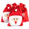 pajoma Nikolaus Calendario dell'Avvento, Feltro, Rosso, (B 11,5 x H 15,5 cm)