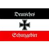 Schatzmix Blechschild deutsches Schutzgebiet Metallschild 20x30 cm Wanddeko Tin Sign Targa di Metallo da Parete, Lamiera, Multicolore