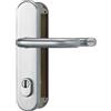 Abus HLZS814 ER, Placca di protezione per serratura con cilindro,in acciaio inox, 12233