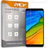 REY Pack 3X Pellicola salvaschermo per XIAOMI REDMI 5 Plus, Vetro temperato, di qualità Premium