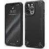 elago Armor Custodia Cover Compatibile con iPhone 13 Pro Case (6.1), Custodia Protettiva per Impieghi Gravosi, Struttura in Fibra di Carbonio, Design Robusto e Resistente, TPU Premium (Nero)