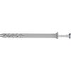 Molly M368100PB-XJ Tasselli da colpire 100 pezzi, 6 x 80 mm, grigio, set da 100 pezzi