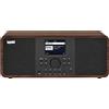 Imperial DABMAN i205 (altoparlante stereo, DAB+/DAB/FM/radio Internet, Spotify Connect, USB, WLAN), colore: effetto legno