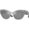 Versace VE 2234 - 10016G Trasparente Grigio Specchio Argento