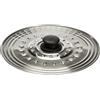 Ibili Prisma - Coperchio multiuso, inox, 22-24-26 cm