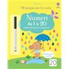 Usborne Numeri da 1 a 20. Libro disegno e cancello. Ediz. a colori. Con pennarello