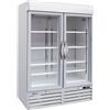 FORCAR Armadio Congelatore Ventilato SNACK930BTG - Porta Vetro e Anta Doppia - Capacità Lt 1078
