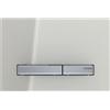 GEBERIT Placca di comando Sigma 50 vetro grigio sabbia / cromato 115.788.JL.2 per cassette wc