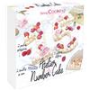 ScrapCooking - Cofanetto Atelier Number Cake - Kit accessori pasticceria numeri 0 - 9 di 21 cm con bussole, tasche, supporti dorati, per dolci e feste - con ricette - 3810