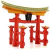 Rosewood Giapponese Torii Gate Aquarium Ornament