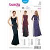 burdastyle Burda B6866 - Cartamodello per Abito da Sera, 19 x 13 cm