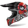 AIROH Casco Airoh Wraap Alien rosso opaco