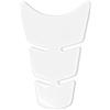 4R Quattroerre.it Paraserbatoio Tank Pad Adesivo 3D per Moto Slim Short Trasparente, 11.5 x 16.5 cm