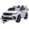 Land Rover Auto Elettrica Macchina per Bambini Land Rover Range Rover Velar 12V - Bianco