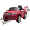 JEEP Auto Macchina Elettrica per Bambini JEEP GRAND CHEROKEE 12V Sedile in Pelle