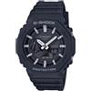 G-Shock Orologio G-Shock GA-2100-1AER nero in resina e carbonio